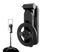2025 New 4-in-1 Multifunctional 360° Rotation Magnetic Selfie Stick，Mini Magnetic Selfie Stick for Phone，Detachable Bluetooth Remote Control,Handheld,Floor-Standing Quadruped (1)