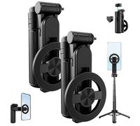 2025 New 4 in 1 Multifunctional Magnetic Selfie Stick, Universal 360° Rotation Phone Tripod, Portable extendable Detachable Pocket Size Selfie Sticks (2Pcs)