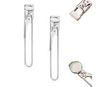 2025 New Adjustable Jar Opener, Stainless Steel Telescopic Can Openers, Non-Slip Kitchen Gadget Bottle Opener, Gripper Tight Lid Openers for Weak Hands Seniors Women (Basic - 2 pcs)