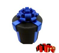 2025 New Annoying Nested Screw Box, Funny Prank Gift Boxes, Reusable Money Puzzle Prank Box for Cash & Surprises for Birthdays, Christmas & Fun Party Game (Black-D)