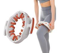 2025 New anti cellulite massager,360° Surrounding Deep Tissue Massage Roller,3 Sections of Detachable, 980 Staggered Teeth 360° Wrapping Massage,for Pain Relief,Body Sculpting, Anti-Cellulite (Orange)