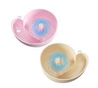 2025 New Automatic Vegetable and Fruit Washer, Snail-Shaped Spin Cleaner Drain Basket, Fruit Washing Bowl with Strainer, Portable Drainer Fruits Washing Basin for Home Kitchen Meal Prep (Mix-2pcs)