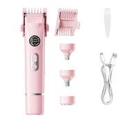2025 New Bikini Trimmer for Women, Rechargeable Professional Painless Electric Razors, Waterproof&Easy Cleaning, Ceramic Blade,Cordless Trimmer For Sensitive Skin (Pink)