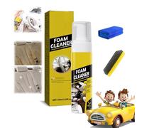 2025 New Car Magic Foam Cleaner, Multi Purpose Foam Cleaner, Effective Grease and Dirt Remova (1)