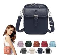 2025 New Crossbody Leather Bag,urvashi Crossbody Leather Bag,upgrade Vintage Anti-theft Handbags and Purses,Leather Cross Body Bags for Women,with Built In Wallet, With 10 Card Slots-I