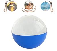 2025 New Crystal Ball Video Player,2.7in 3D Crystal Ball DIY Personalized Display Sphere with Electronic Screen,Video Sphere,180°Visual Effect,5 Color Options,for Holiday Decoration,Birth(Color:Bleu)