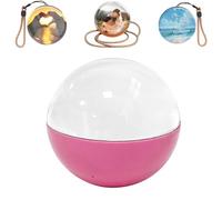 2025 New Crystal Ball Video Player,2.7in 3D Crystal Ball Diy Personalized Display Sphere with Electronic Screen,Video Sphere,180°Visual Effect,5 Color Options,for Holiday Decoration,Birth(Color:rose)