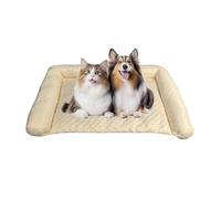 2025 New Dog Cooling Mat, Portable Washable Cooling Pad No Water Or Electricity Needed, Portable for Home Use, Kennels, Crates, Cars (Yellow,Large)