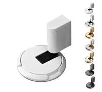 2025 New Door Wedge Stoppe, Pleasant Magnetic Door Stopper Wedge, 2025 Upgrade Doors Stopper, Punch Free Invisible Doors Stoppers, No-Drill Installation, for Office,Bedroom (White)