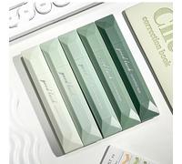 2025 New Double Sided Tape Pens, Double Sided Tape Roller, D uble Sideds Glue Pen, Gradient Color Glue Tape, Craft Adhesive Glue Runner for Scrapbooking, Gift Wrapping, Photo Mounting (Green*5pcs)