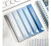 2025 New Double Sided Tape Pens, Double Sided Tape Roller, D uble Sideds Glue Pen, Gradient Color Glue Tape, Craft Adhesive Glue Runner for Scrapbooking, Gift Wrapping, Photo Mounting (Blue*5pcs)