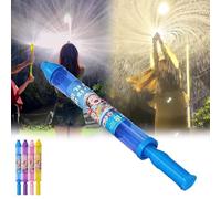 2025 New Firework Water Squirter, Night Spray Squirter for Pool Beach Parties, Long Range Outdoor Squirt Toys with Fireworks Effect - Family Interactive Games, Ideal for Party Entertainment (Blue)