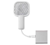2025 New Model Electric Swatter and Lamp 2-in-1, USB Rechargeable with 5-Layer Safety Net, Indoor Outdoor Safe for Inƒants