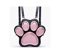 2025 New Multi-Layer Cat Paw Cute Japanese Style Ita Bag, Stylish Versatile Large Capacity Crossbody Backpack, Multi-Functional Student Bag