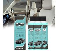 2025 New Plastic Clarify for Cars - Plastic Clarify, Leather Cleaner, Waterless Spray Wax, Multi-surfaces Car Interiors and Exteriors (3Set)