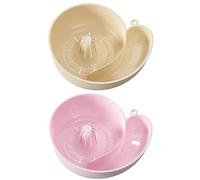 2025 New Snail Automatic Drain Basket, Rotating Fruit & Vegetable Washing Bowl with Strainer, Portable Cleaner for Home Kitchen Sink, Gadget Wash (White+Pink)