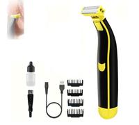 2025 New Stellaya Shaver, Full Body Washed Wet And Dry Shaver, Stellaya Full Body Washed Wet & Dry Shaver With 4 Types Of Limited-Length Combs (Standard)