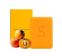 2025 New Swarva Persimmon Soap For Old People Smell, Japanese Persimmon Soap, Comfortable and Moisturizing, Suitable for Face and Body, Suitable for All Skin Types 100g (1)