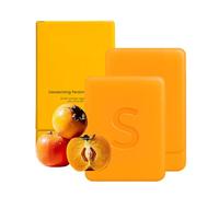 2025 New Swarva Persimmon Soap For Old People Smell, Japanese Persimmon Soap, Comfortable and Moisturizing, Suitable for Face and Body, Suitable for All Skin Types 100g (2)