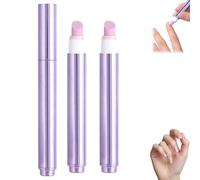 2025 New Upgraded 3-in-1 Nail Care Pen,Cuticle Pusher Nail Oil Pen with Ceramic Tip for Hangnails,Dry & Damaged Nails,Moisturize Strengthen Brighten (2pcs)