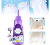 2025 New White Shirt Garment Stubborn Stain Cleaner Oil Remover, Stain Remover for Clothes, Active Enzyme Laundry Clothing Stain Remover Collar Stain Removal Spray 120ML (1)