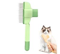 2025 New Zenbrush Cat Comb, Avatar Cat Comb for Detangling, Dematting Long & Flea Control (Green)