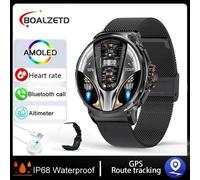 2025 New1.85 Pouces Hd Bluetooth Appel Montre Intelligente Hommes Sport Fitness Tracker Moniteur Cardiaque 710mah Smartwatch Pour Android Ios
