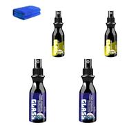 2025 NewAuto Glass Powerful Waterproof Spray，Windshield Rain Repellent & Anti-Fog Treatment, Long-Lasting Hydrophobic Coating,Enhances Visibility for Cars, Trucks, Motorcycles (4pcs)