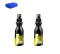 2025 NewAuto Glass Powerful Waterproof Spray，Windshield Rain Repellent & Anti-Fog Treatment, Long-Lasting Hydrophobic Coating,Enhances Visibility for Cars, Trucks, Motorcycles (Fogproof-2pcs)