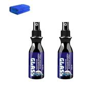 2025 NewAuto Glass Powerful Waterproof Spray，Windshield Rain Repellent & Anti-Fog Treatment, Long-Lasting Hydrophobic Coating,Enhances Visibility for Cars, Trucks, Motorcycles (Waterproof-2pcs)