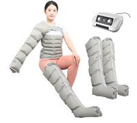 2025 Nouveau Bottes de Pressothérapie Drainage Lymphatique Jambes - Massage 360° Réglable 1-30min, Appareil Silencieux Toutes Tailles - Amélioration Circulation Sanguine