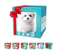 2025 Nouveau Chien Robot, Chiot Robot Qui se comporte comme Un Vrai Chien, Chiens Robots réalistes dotés d'une Intelligence Artificielle, capables de Marcher, d'aboyer et de remuer la Queue F