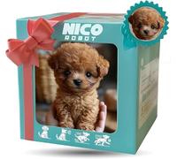 2025 Nouveau Chien Robot, Mon Chiot Robot réaliste, Chiens Robots en Peluche interactifs pour Adultes, agit comme Un Vrai Chiot Marchant à l'arc, aboyant, remuant la Queue B