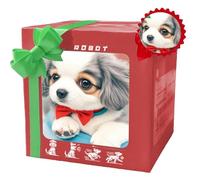 2025 Nouveau Chien Robot Qui agit comme Un Vrai Chiot, des Chiens robotiques pour Les Adultes réalistes, Un Animal de Compagnie, Mon Chiot de Robot réaliste, Un Chien en Peluche Marche