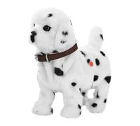 2025 Nouveau chien robot réaliste, chiot robot IA avec queue qui coule et qui aboie qui se comporte comme un véritable chiot, convient aux bébés de moins de 5 ans (sans piles)