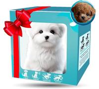 2025 Nouveau Chien Robotique, Chien Robotique Qui agit comme Un Vrai Chiot, Marche, Abordement, Wagging de la Queue pour Les Amateurs d'animaux de Compagnie (#B)
