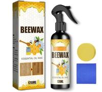 2025 nouveau cire d'abeille Spray Polish, Spray de cire microbienne naturelle pour salon, cuisine, meubles et planchers en bois (1pcs)