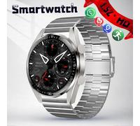 2025 Nouveau Commerce Smartwatch Hombre Appel Sans Fil Traqueur De Santé Photo Personnalisée 1.52 "Cadeau De Vacances Gts Montre Intelligente Femmes Classique.Beige.