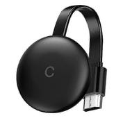 2025 Nouveau compatible Chromecast - Appareil de streaming avec câble HDMI - Diffusez des photos de votre téléphone vers votre téléviseur