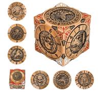 2025 Nouveau : ensemble de dés de spinner 7 en 1 premium avec détail dragon, dés RPG de table pour jeux de rôle fantastiques