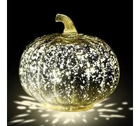 2025 Nouveau étoile Night Twinkle LED Pumpkin Light, Pumpkins en Verre illuminé, allumez la décoration de Table d'automne de Thanksgiving Halloween Halloween