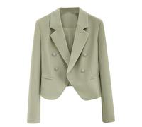 2025 Nouveau Femme Cardigan Long à Col en V Ouvert sur Le Devant Manches Longues Poches pour Un Style Chic Adapté à Toutes Les Saisons Regular Cardigan Slim Fit Blazer À L'Extérieur Blazer Original