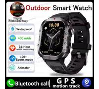 2025 Nouveau Led Hommes Smartwatch Bluetooth Parlant Smartwatch Multi Sport Mode Moniteur De Santé Sport De Plein Air Montre Intelligente Pour Android.New-Black.