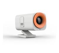 2025 Nouveau Mini projecteur, système Android 12, Conception Portable Pliable, Mise au Point Manuelle, 1080P Pris en Charge, cinéma Maison LED for Chambre de Voyage en Plein air