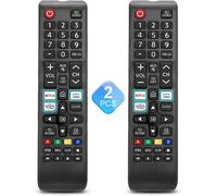 2025 Nouveau modèle 2 Pack Remplacement de la télécommande universelle pour téléviseur Samsung,