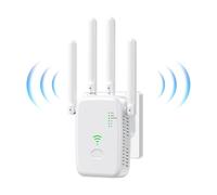 2025 Nouveau Repeteur WiFi Puissant,Amplificateur WiFi 4 antenne