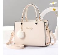 2025 Nouveau Sac Fourre-tout à Pendentif Boule Moelleuse, Sac à Épaule Polyvalent et Décontracté, Cadeau Fête des Mères, Sac Essentiel de Maman, Sac de Maman pour Sortir, Sac Décontracté Chic pour Fem