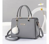 2025 Nouveau sac fourre-tout avec pendentif boule moelleuse, sac à épaule polyvalent et décontracté, cadeau pour la fête des mères, sac essentiel de maman, sac de maman pour sortir, sac d'affaires déc