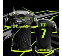 2025 nouveau T-Shirt d'été pour hommes Maillot Toto & Ninetta Double face imprimé manches courtes surdimensionné respirant séchage rapide hauts MTCMZ-2795