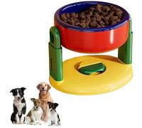 2025 Nouvelle Bol DE Pet PETUME SUSTABLE, Alimentation ALIMENTABLE ALIMENTATIQUE À Temple ALIMENTATIQUE pour Cat ET Chien, Anti Spill Pet Food Bowl, adapté à Tous Les Chiens de Type corporel, Chats